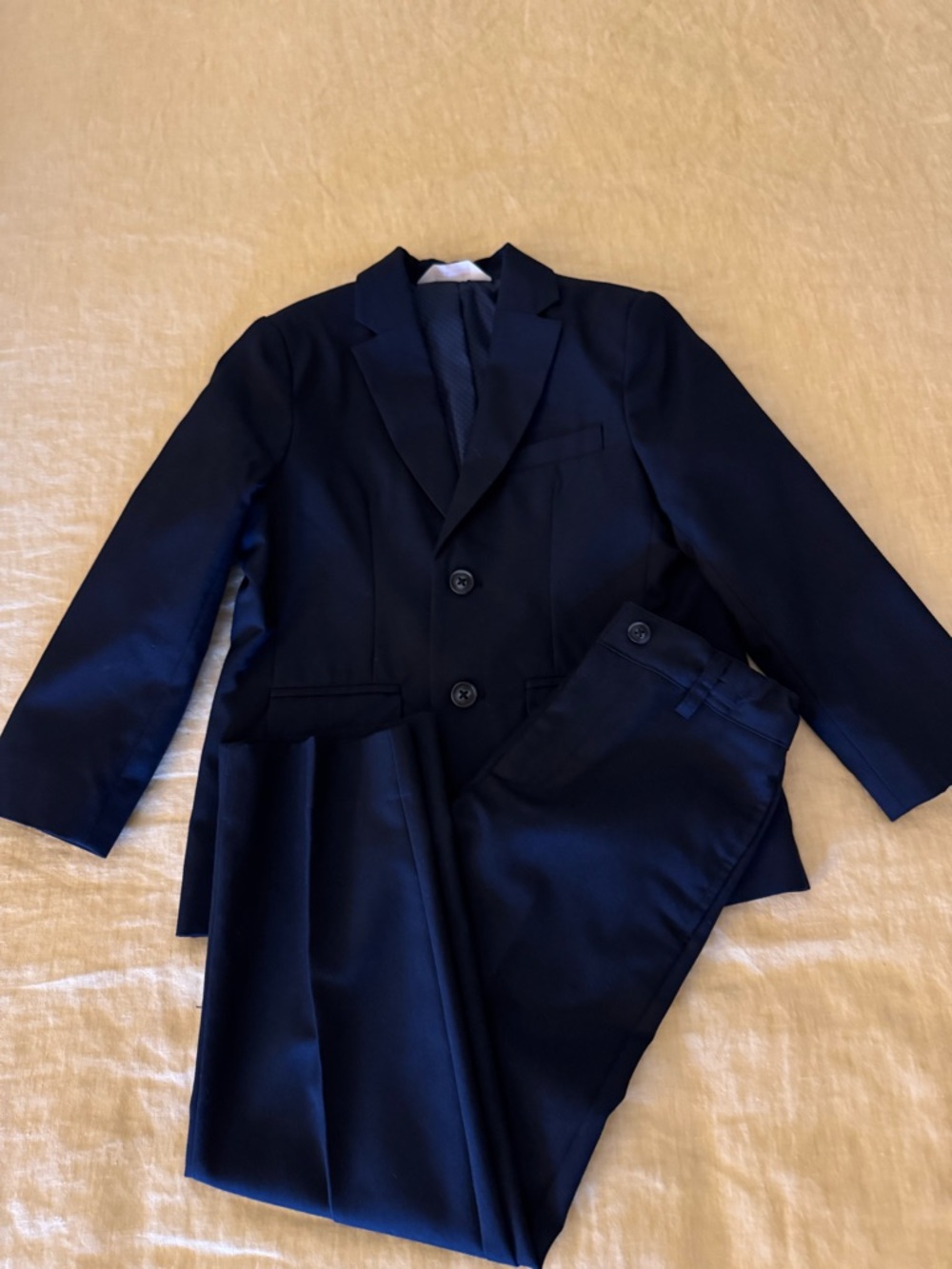Cat & Jack Navy Blue Boys' Dress Suit - Blazer & Pants - Size 5